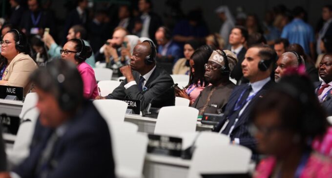 Nigeria’s delegation at COP28