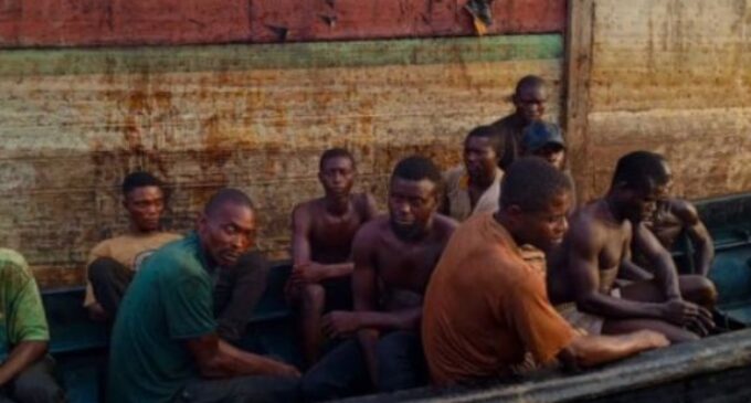 Navy arrests 28 crude oil ‘thieves’ in Ondo, over 500,000 litres recovered
