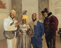 WATCH: Davido, Angelique Kidjo, The Cavemen join forces for ‘Na Money’ visuals