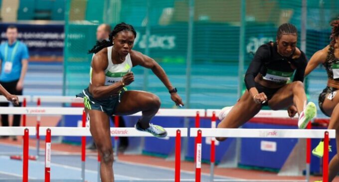 Tobi Amusan sets new African indoor record in 60m hurdles