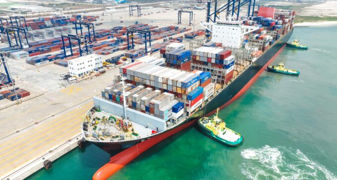 ‘Largest’ container vessel berths at Lekki Deep Seaport