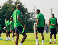 Nigeria vs S’Africa: Osimhen leads attack as Osayi replaces Sanusi in starting XI