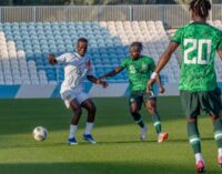 Moses Simon misses penalty as Guinea beat Eagles in pre-AFCON friendly