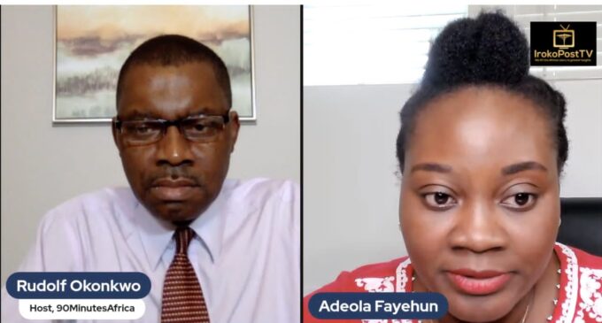 Adeola Fayehun: I chose journalism as profession to make Nigerian politicians accountable