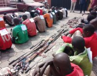 Amotekun parades ’19 suspected kidnappers’ in Ondo