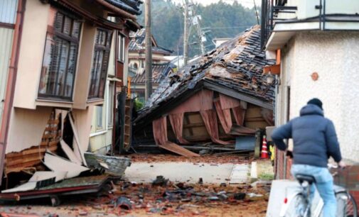 Japan earthquake leaves 48 dead, dozens trapped