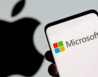 Microsoft briefly overtakes Apple as world’s most valuable company