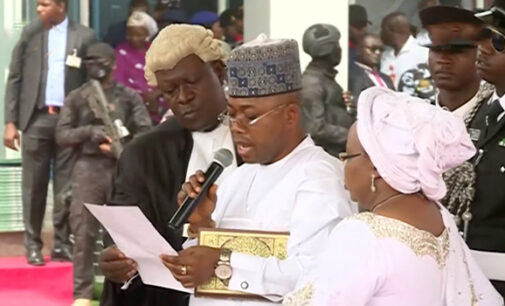 Usman Ododo sworn in as Kogi governor