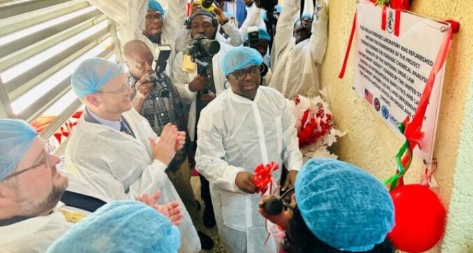 ‘To analyse suspicious substances’ — US mission hands over renovated forensic lab to NDLEA