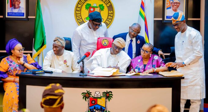Sanwo-Olu signs N2.26trn 2024 budget into law, promises to complete ongoing projects