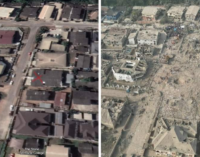 PHOTO STORY: Before and after images of houses affected by Ibadan explosion