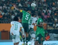 PHOTO STORY: Unbridled joy as Nigeria outclass Cameroon to reach AFCON quarter-final