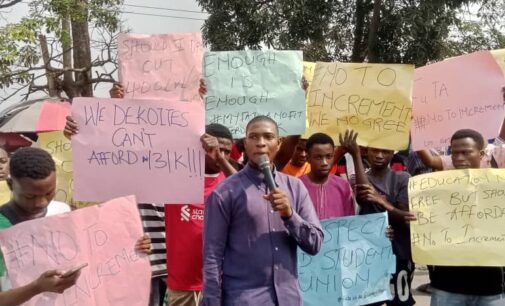 FUTA shuts down campus indefinitely as students protest fee hike