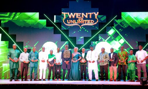 Naira rain for staff as Glo holds anniversary party