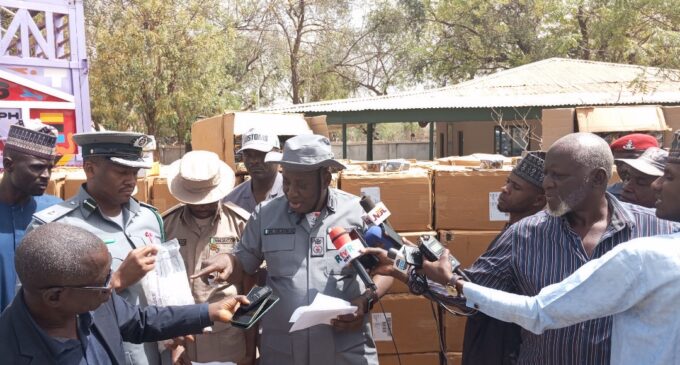 Customs intercepts ‘truckloads of food heading for Niger Republic’