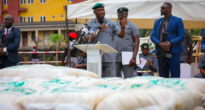 ‘NIN required’ — Customs to sell seized food items at discounted prices
