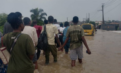 PHOTOS: Residents stranded, houses submerged as floods ravage Lagos