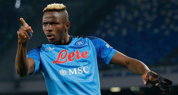 UCL: Osimhen scores in Napoli’s draw against Barca as Porto defeat Arsenal