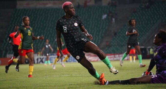Super Falcons’ Olympics qualifier against Cameroon ends in stalemate