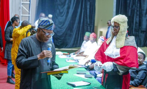 Adelami sworn in as Ondo deputy governor, says he’ll be ‘totally loyal’ to Aiyedatiwa 