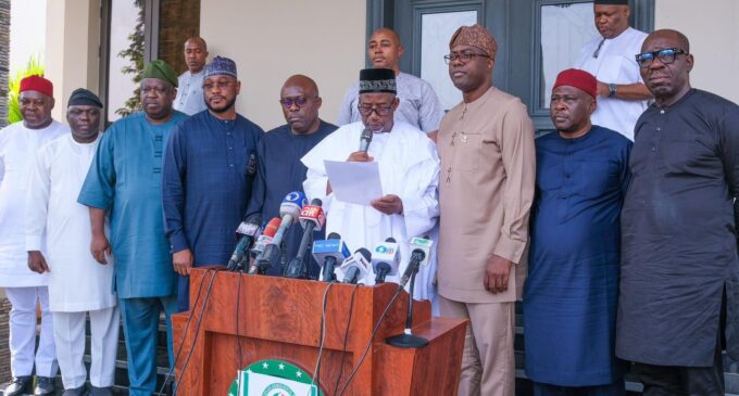 PDP governors demand state police, ask FG to address economic, security crises