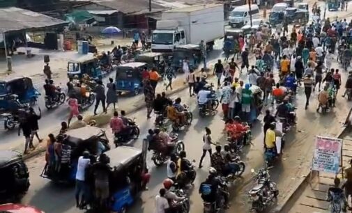 Youths protest in Delta over arrest of nine residents by police