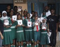 NGO donates educational materials to Lagos public schools