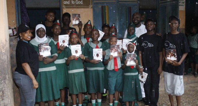 NGO donates educational materials to Lagos public schools