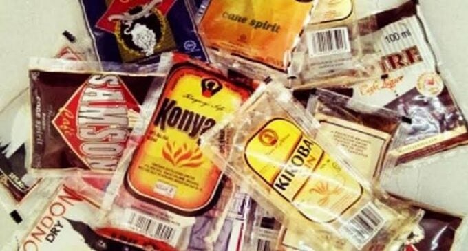 NAFDAC bans production of alcohol in sachets, pet bottles