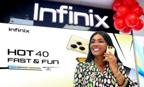 Iyabo Ojo wows fans and customers at Infinix’s meet and greet event in Computer Village
