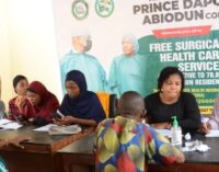 Ogun begins free surgical services for residents