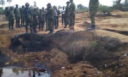 Army uncovers ’40 illegal oil wells’ in Rivers