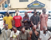 Police arrest 26 suspected criminals, destroy hideouts in Lagos