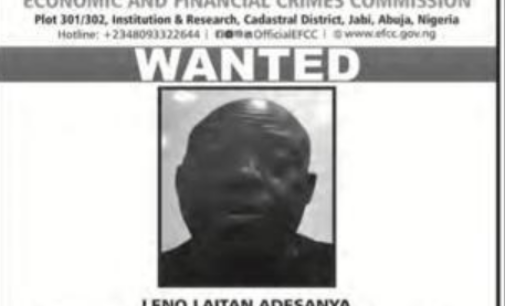 EFCC declares Leno Adesanya, promoter of Sunrise Power, wanted over ‘corrupt offer to public officers’