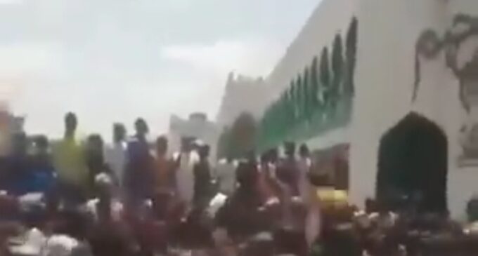 FACT CHECK: Video of protesters at Emir of Ilorin’s palace is old