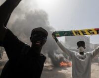 Senegalese youths protest postponement of presidential election