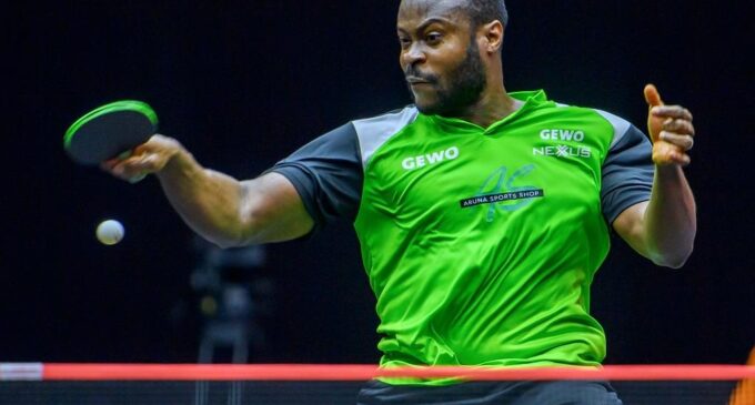 Aruna wins silver as table tennis gives Nigeria first medals at African Games