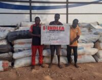 NDLEA arrests man ‘supplying drugs’ to terrorists in Borno, seizes 7,609kg of hard drugs