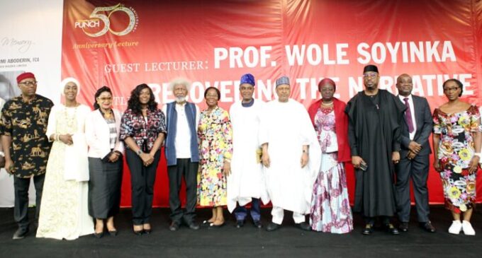 PHOTOS: Soyinka, Amaechi present as PUNCH holds 50th anniversary lecture