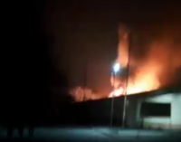 VIDEO: Fire guts UNICAL’s registry unit