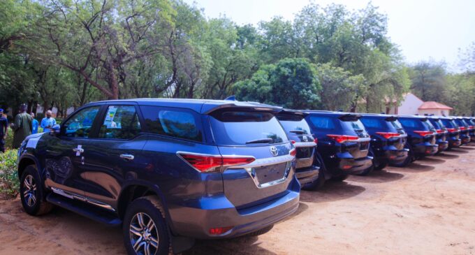 PHOTOS: Kebbi governor distributes 24 jeeps to assembly members ‘to show gratitude’