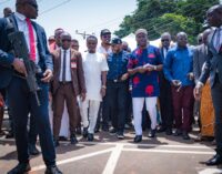 Soludo inaugurates Nnewi road, promises more infrastructure