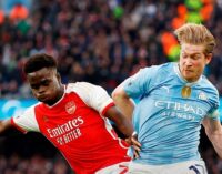 EPL: Man City, Arsenal share points as Liverpool reclaim top spot