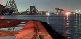 ‘At least 20 missing’ as US bridge collapses after collision with cargo ship