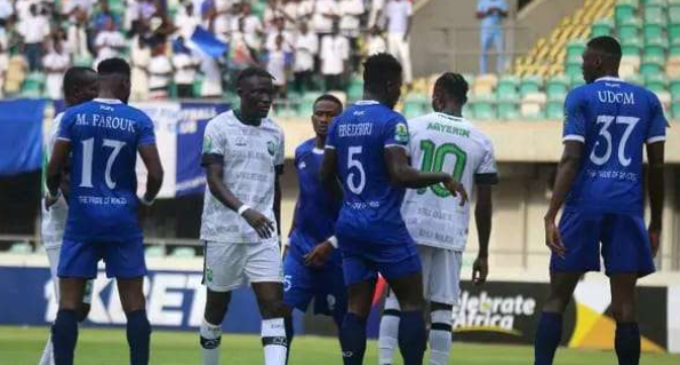 CAF Confederations Cup: Rivers United beat Ghana’s Dreams FC, advance to quarter-final