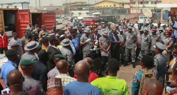 Customs: We’ve seized over 120 trucks of food across the country