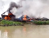 Delta community razed after killing of soldiers in communal clash