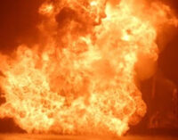Children among casualties as fire guts IDP camp in Borno