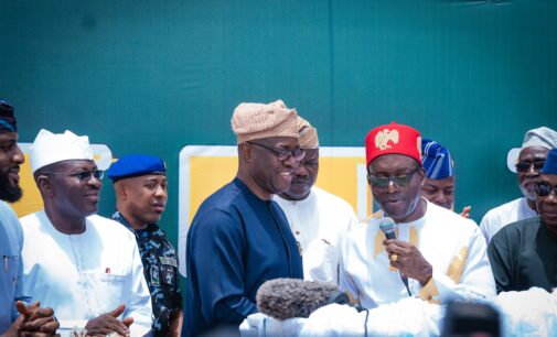 PHOTOS: Soludo visits Oyo, inaugurates three road projects