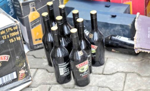 PHOTOS: NAFDAC raids ‘illegal factories’ producing alcoholic drinks in Lagos